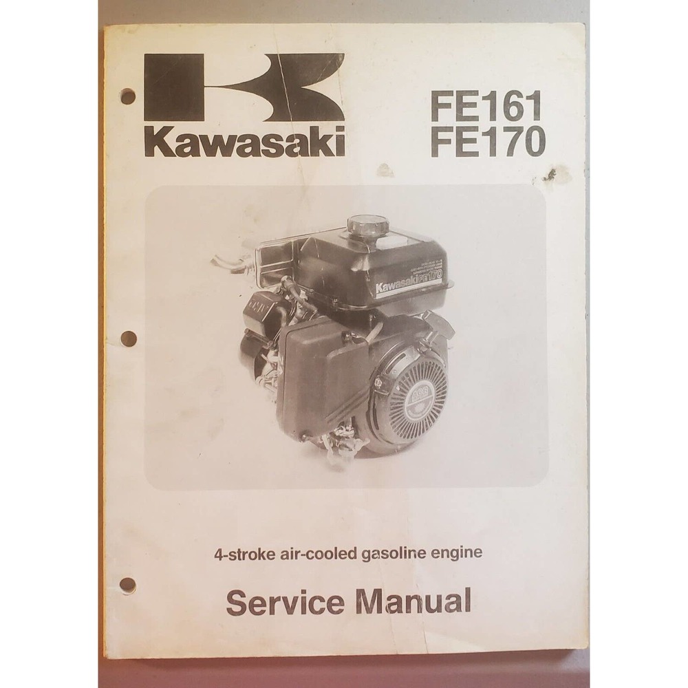 Kawasaki FE161 FE170 Service Manual 1990